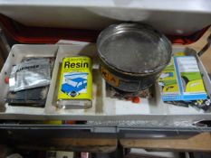 Box Containing Assorted Filler and Glass Fibre Re