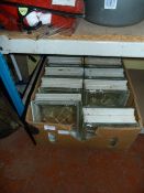 Box Containing Ten Glass Bricks