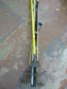 Bundle of Garden Tools; Hose, Longarm Pruners, Spr