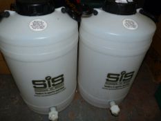 Two SIS Sports Drinks Bottles