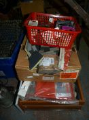 Drawer and a Box Containing Assorted Abrasive Pape