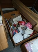 Box Containing Assorted Children's Socks, Bric-a-b