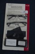 *FGX Metal Mix Reading Glasses +2.25