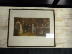 Oak Framed Historical Print 