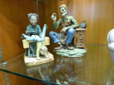 Two Continental Figurines in the Style of Capodimo