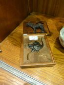 Two Decorative Copper Pictures