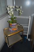 Metamec Tea Trolley, Three Fold Clothes Horse and