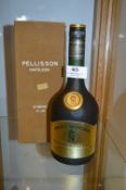 Bottle of Pellisson Napoleon Cognac