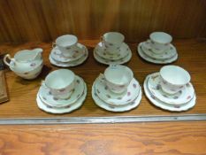 Crown Regent Bone China Twenty Piece Tea Set