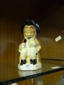 Antique Toby Leigh Bentley Portrait 