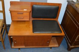 Teak Telephone Table