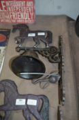*Cast Metal Wall Mounted Bell - Shire Horse