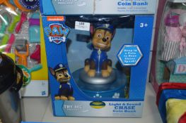 *Paw Patrol Light & Sound Chase Coin Bank