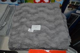 *Faux Fur Reversible Throw