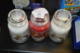 *Yankee Candle 3pk