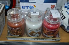 *Yankee Candle 3pk