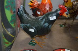 *Painted Garden Decoration - Chicken