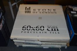 *7x3 Packs of Sol Porcelain Floor Tiles 60x60cm