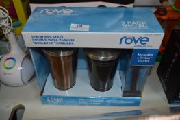 *Rove Stainless Steel Tumblers 2pk