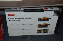 *Keter Folding Worktable