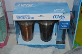*Rove Stainless Steel Tumblers 2pk