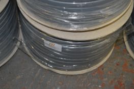 *Spool of 100m of Three Core & Earth Cable 300/550V (Grey/Black, Grey, Brown) - 1.5mm