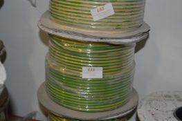 *Roll of Green and Yellow 100m 10mm2 1107V-R Cable