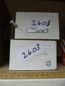 *Two 60x25mm Internal Elbows