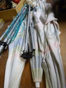 Three Garden Parasol, and a Clothes Dryer