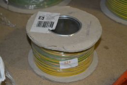 *100M Green and Yellow Single Core PVC 6491X1.5mm