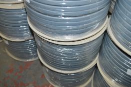 *Spool of 100m of Three Core & Earth Cable 300/550V (Grey/Black, Grey, Brown) - 1.5mm