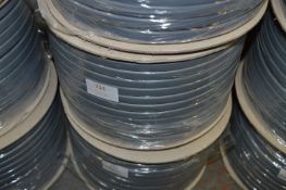 *Spool of 100m of Three Core & Earth Cable 300/550V (Grey/Black, Grey, Brown) - 1.5mm