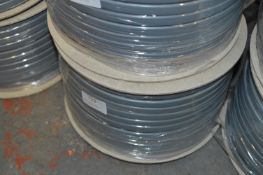 *Spool of 100m of Three Core & Earth Cable 300/550V (Grey/Black, Grey, Brown) - 1.5mm