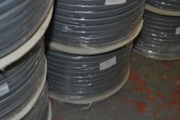 *Spool of 100m of Three Core & Earth Cable 300/550V (Grey/Black, Grey, Brown) - 1.5mm