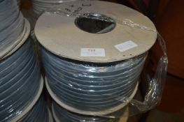 *Spool of 100m of Three Core & Earth Cable 300/550V (Grey/Black, Grey, Brown) - 1.5mm