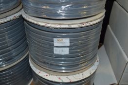 *Spool of 100m of Three Core Cable (Grey) - 1.5mm