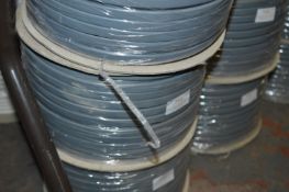 *Spool of 100m of Three Core & Earth Cable 300/550V (Grey/Black, Grey, Brown) - 1.5mm