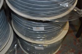 *Spool of 100m of Three Core & Earth Cable 300/550V (Grey/Black, Grey, Brown) - 1.5mm