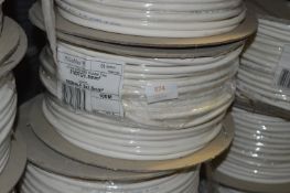 *Spool of 100m of Three Core Rubber Flex Cable 1.