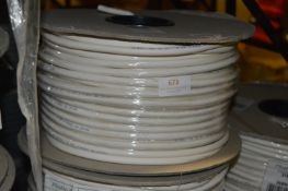 *Spool of 100m of Three Core Rubber Flex Cable 1.