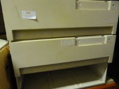 *Set of Two Drawers Containing Disc Chips