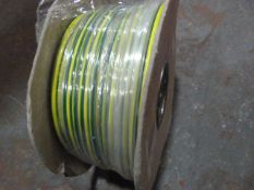 *Roll of Green and Yellow 100m Single Core 6491X6X