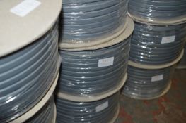 *Spool of 100m of Three Core & Earth Cable 300/550V (Grey/Black, Grey, Brown) - 1.5mm