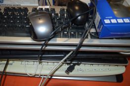 *Seven PC Keyboards and Three Mice