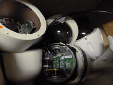 *Box of Dome Camera Housings and Spare Parts