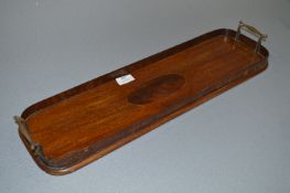 Edwardian Mahogany Inlaid Tray