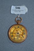 9cT Gold Pocket Watch - 77.5g Gross