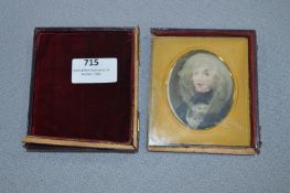 Cased Miniature Portrait