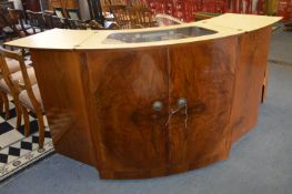 Turnidge Walnut Cocktail Bar