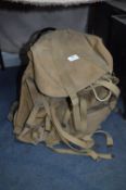 WWII Military Backpack